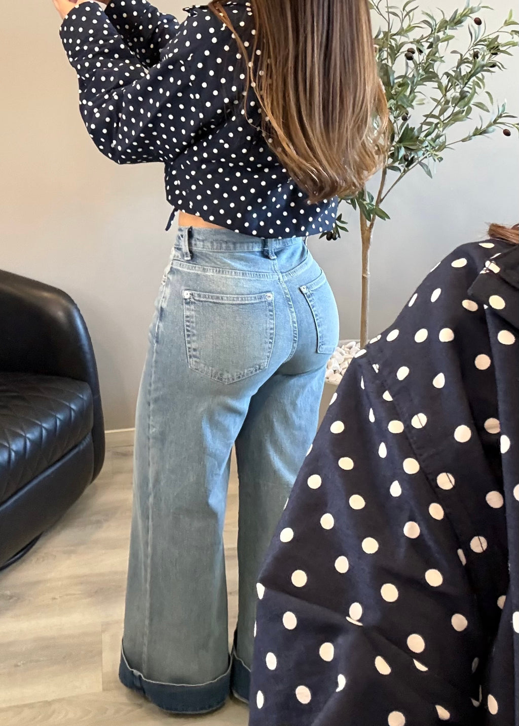 Jeans wide style