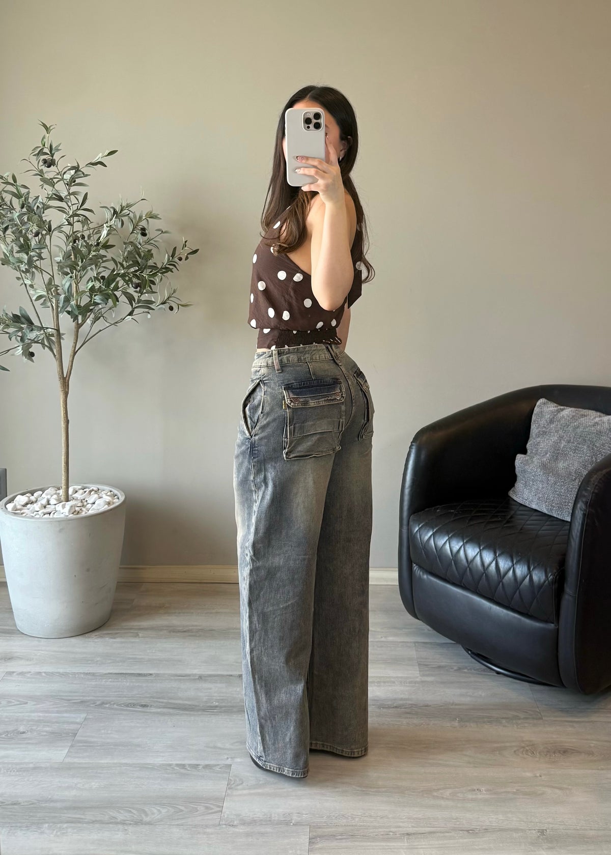 Olive Vintage Jeans