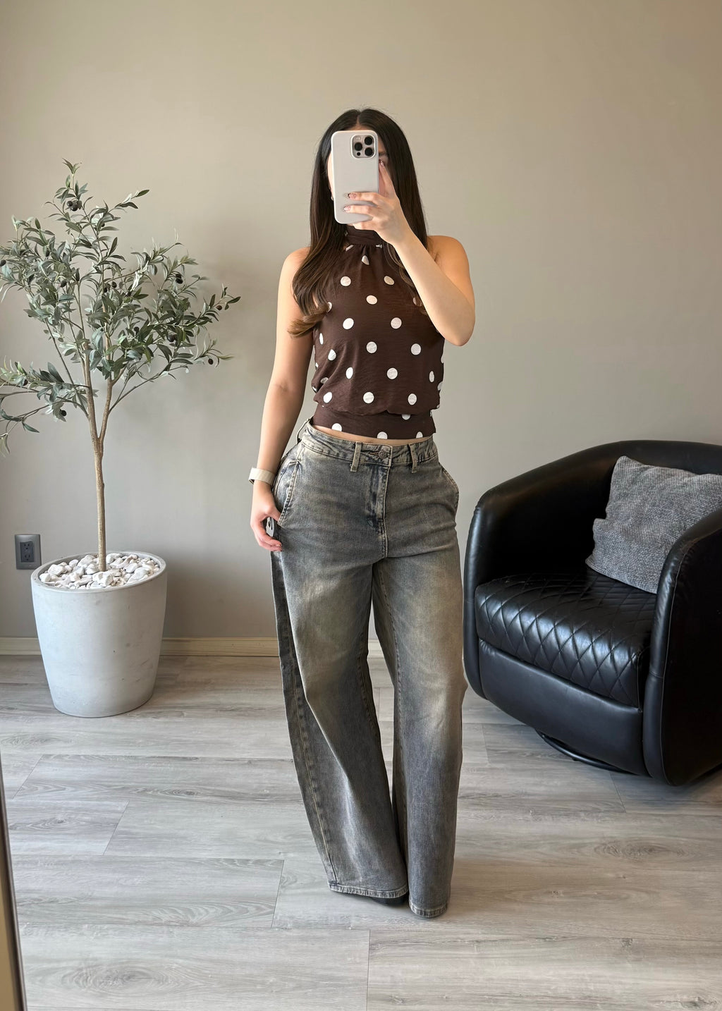Olive Vintage Jeans