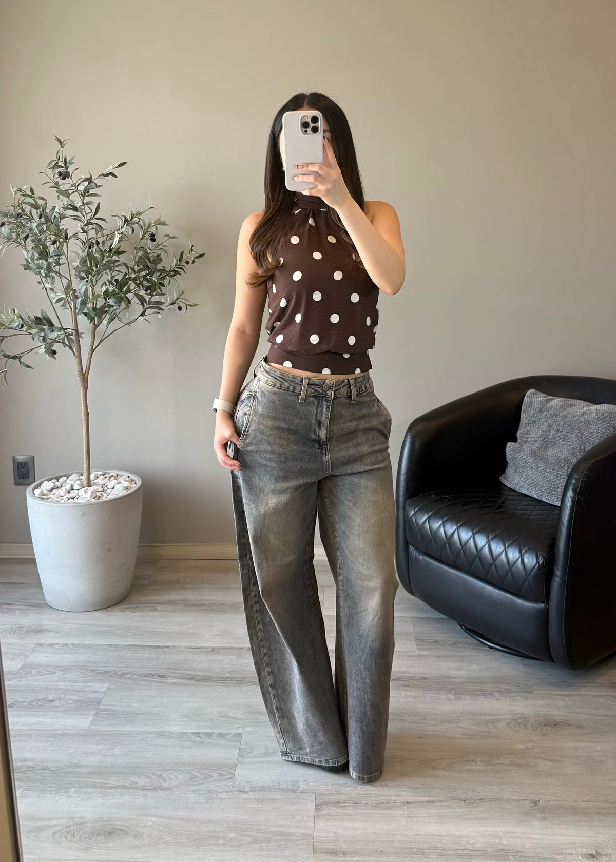 Olive Vintage Jeans