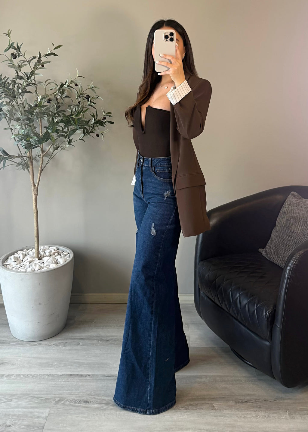 Jeans básico recto