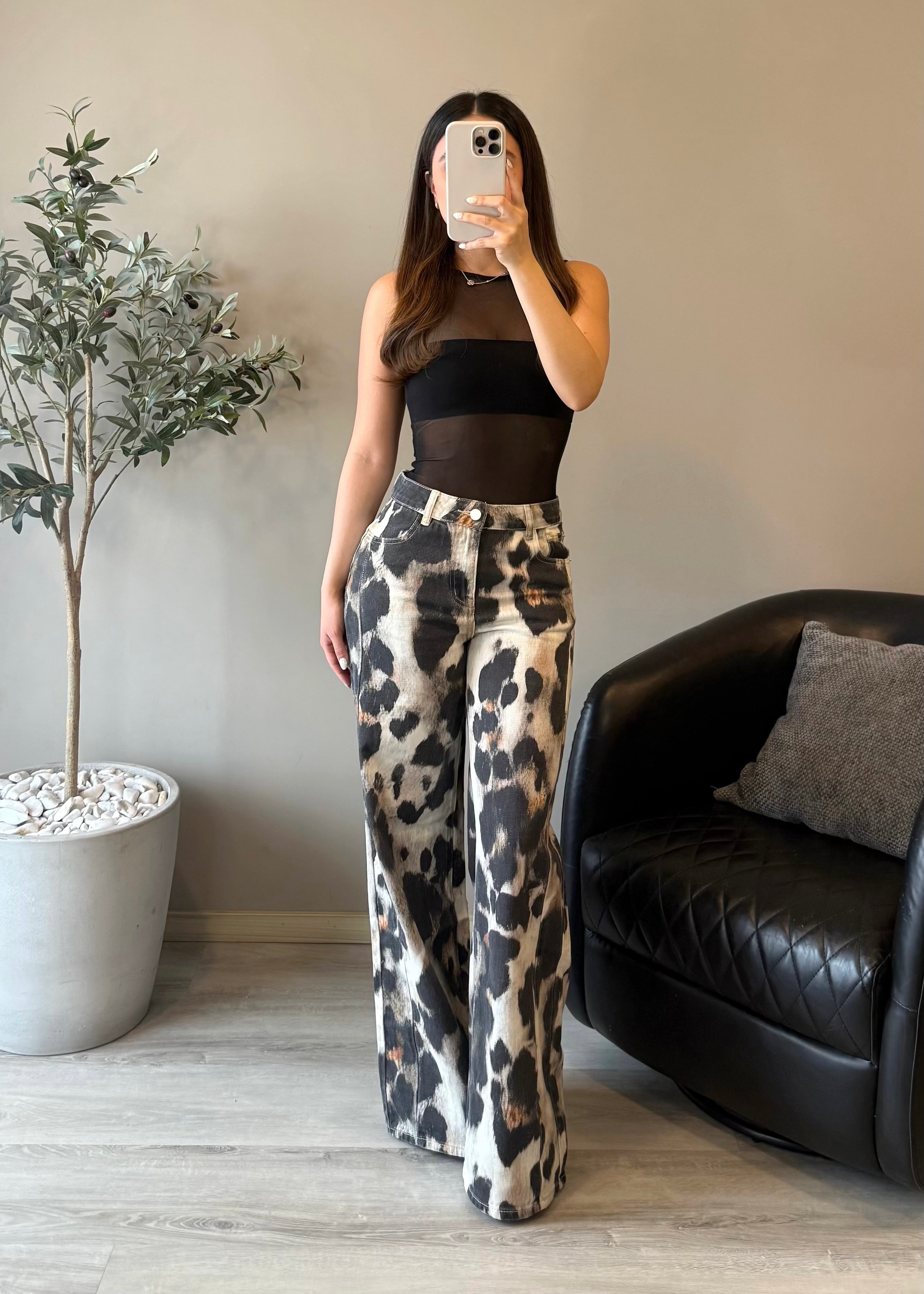 Print Jeans