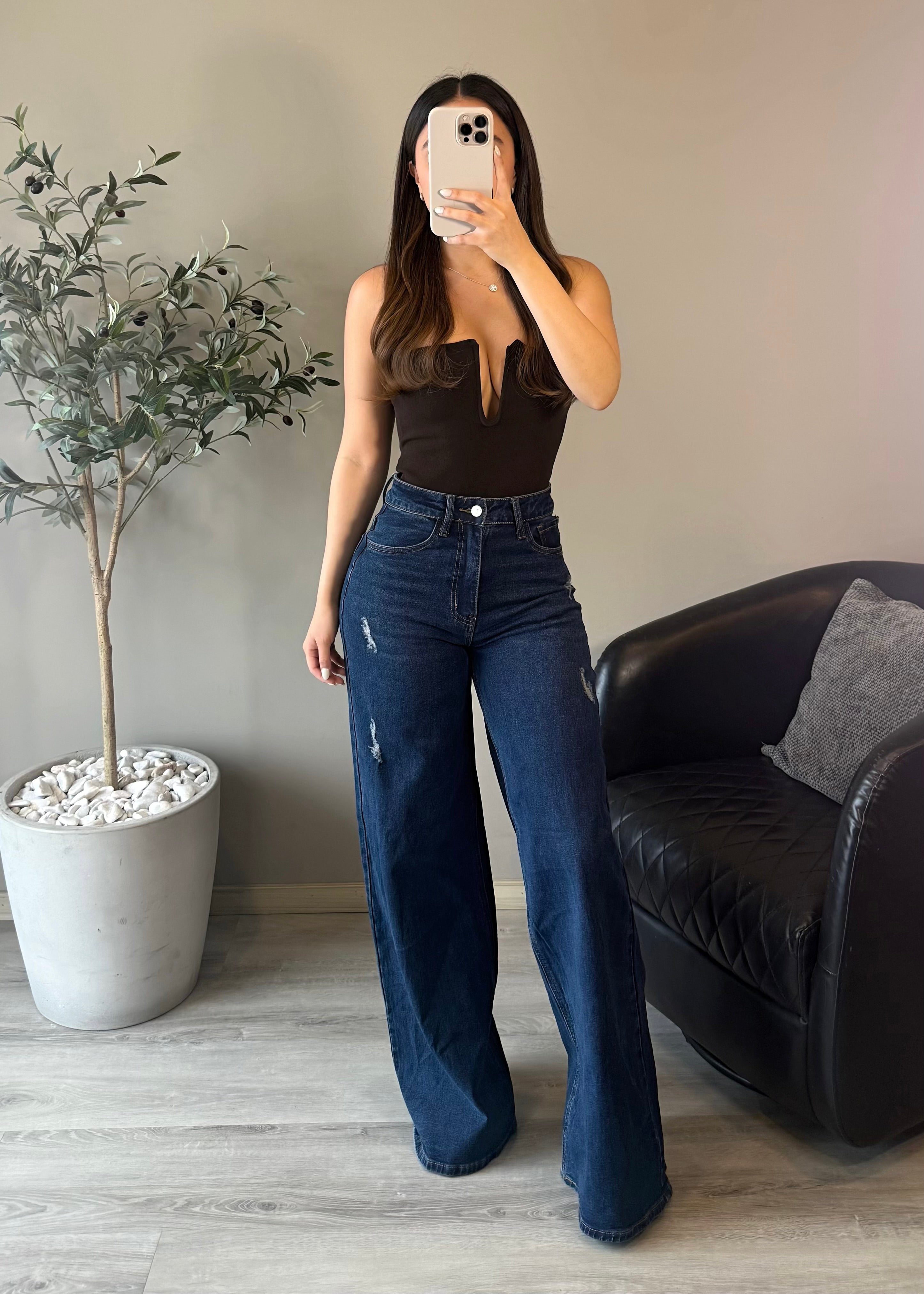 Jeans básico recto