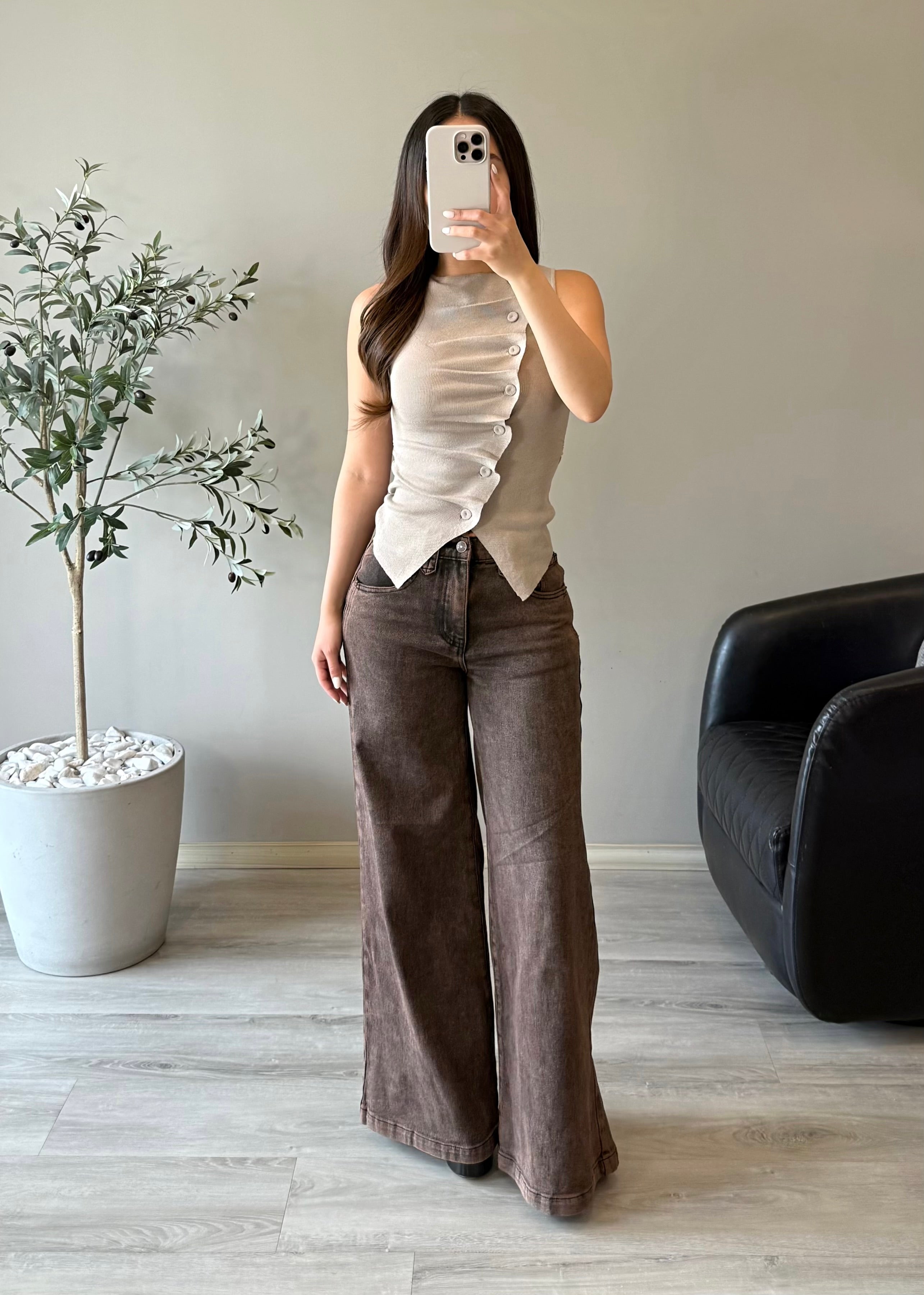 Vintage Brown Jeans