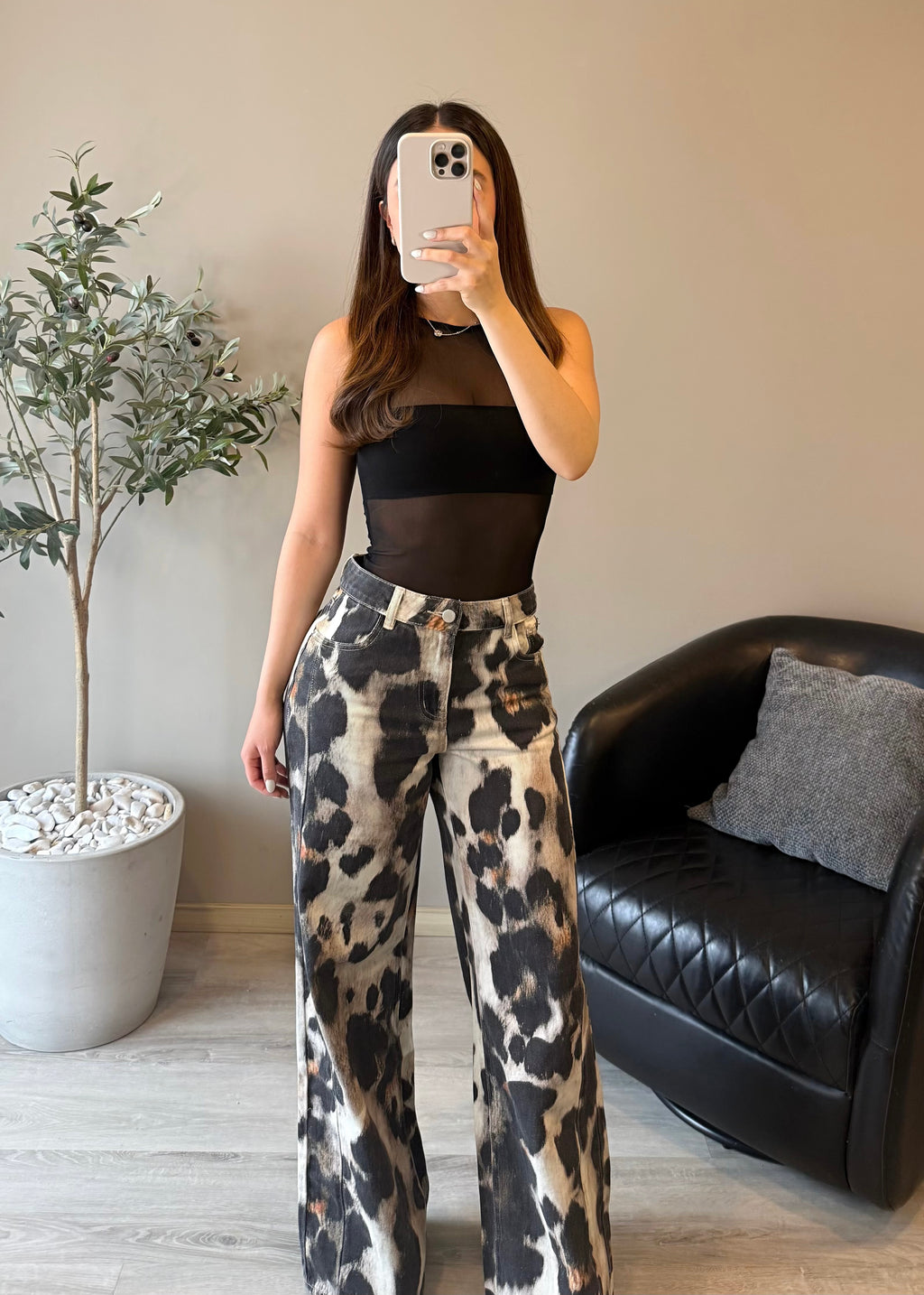 Print Jeans