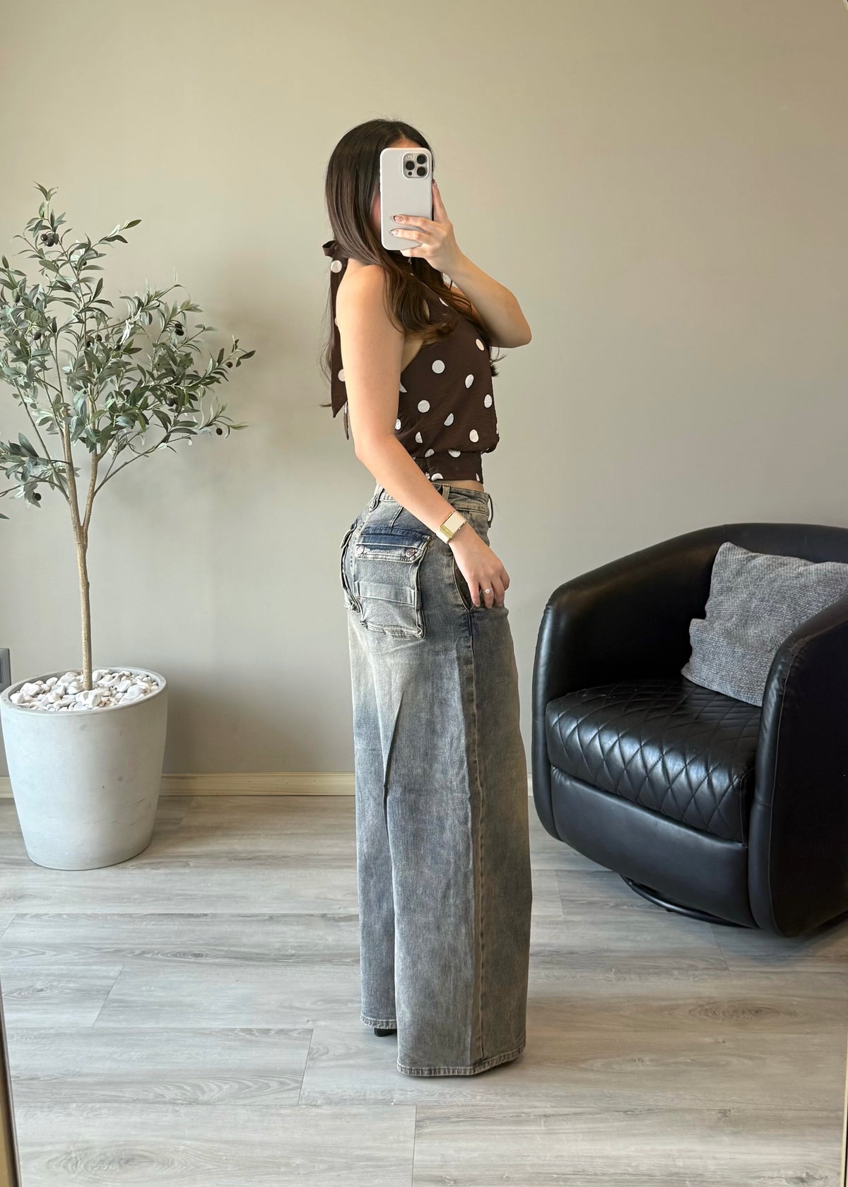 Olive Vintage Jeans