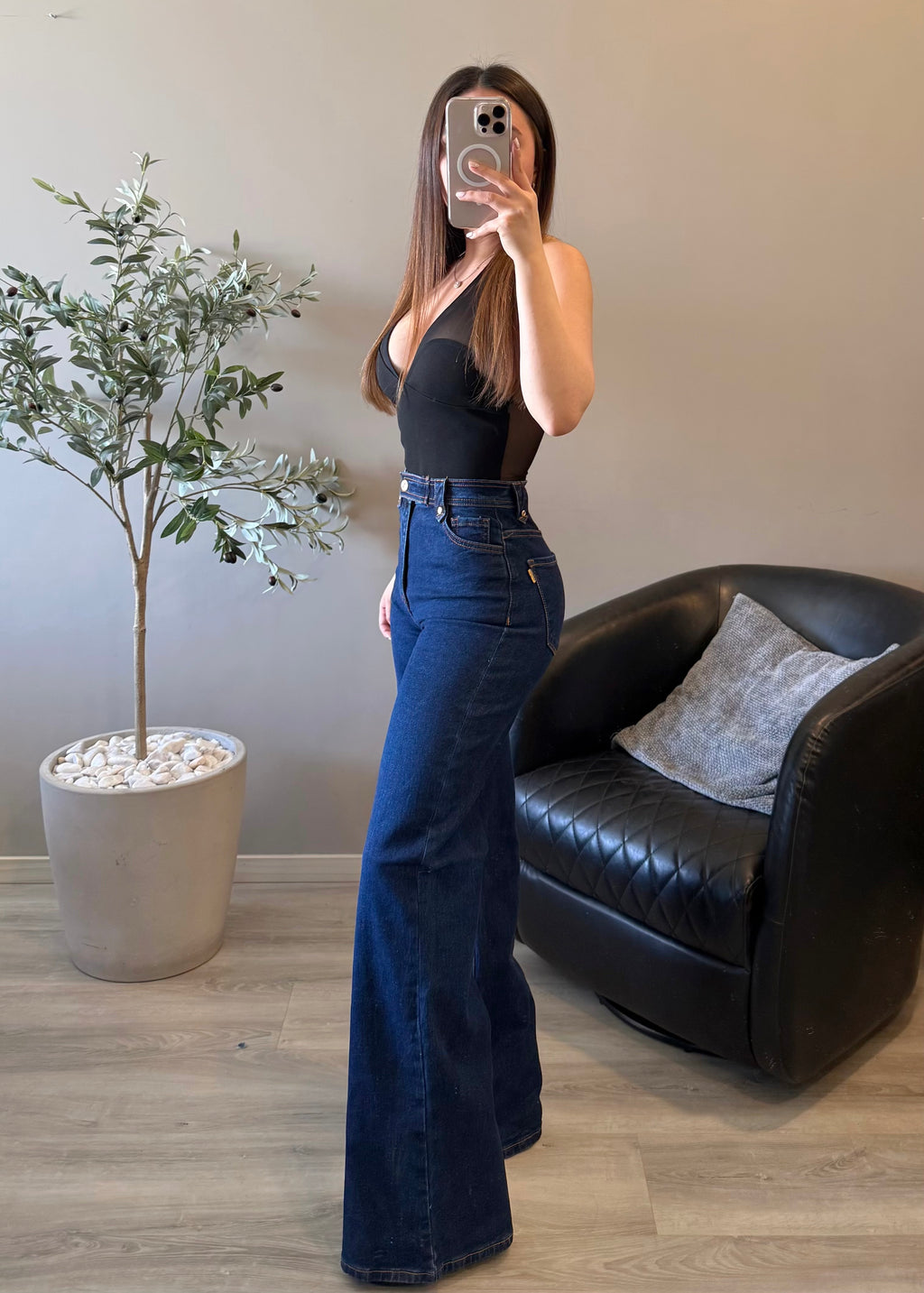 Jeans vibrant básico