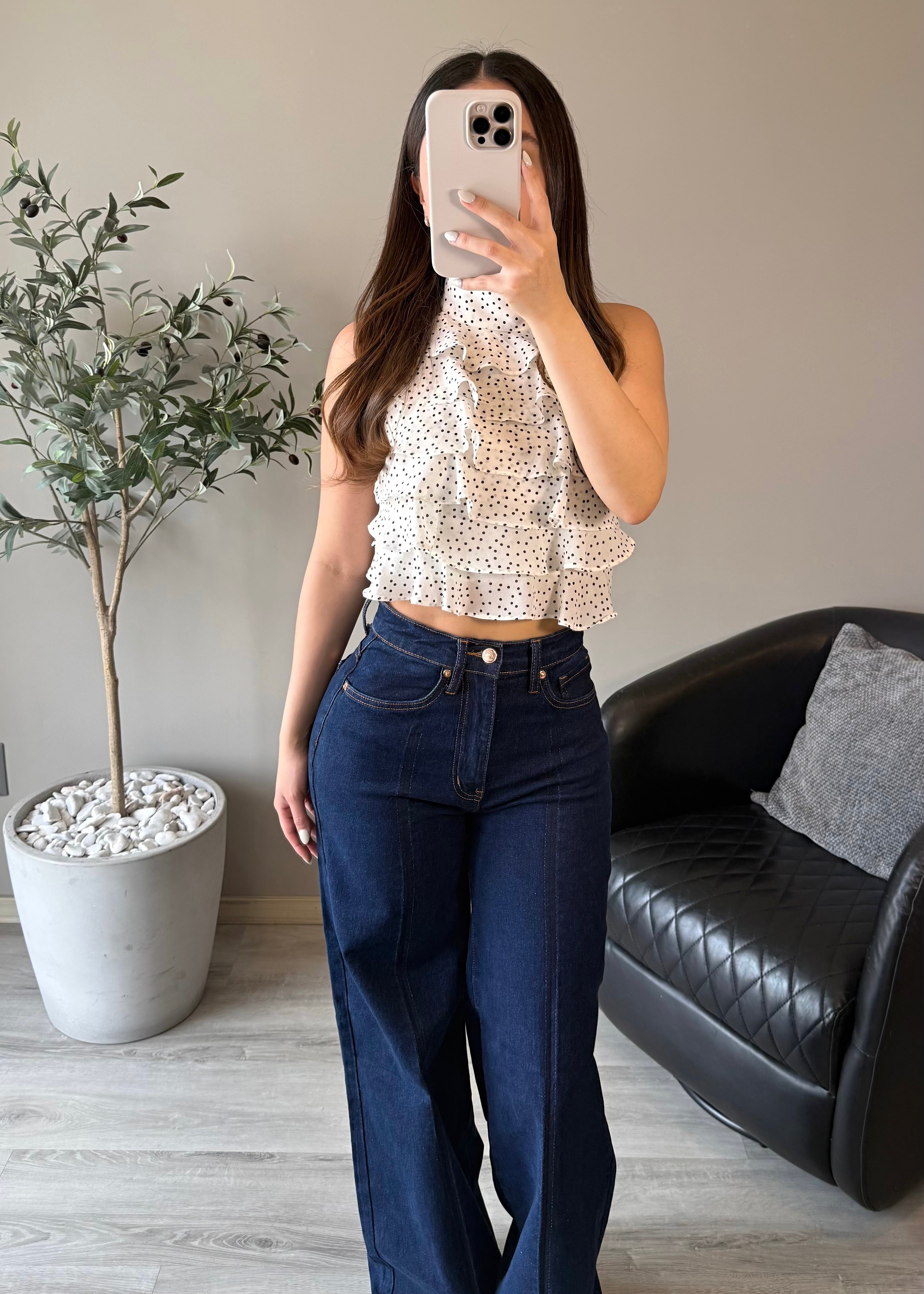 Wide style jeans