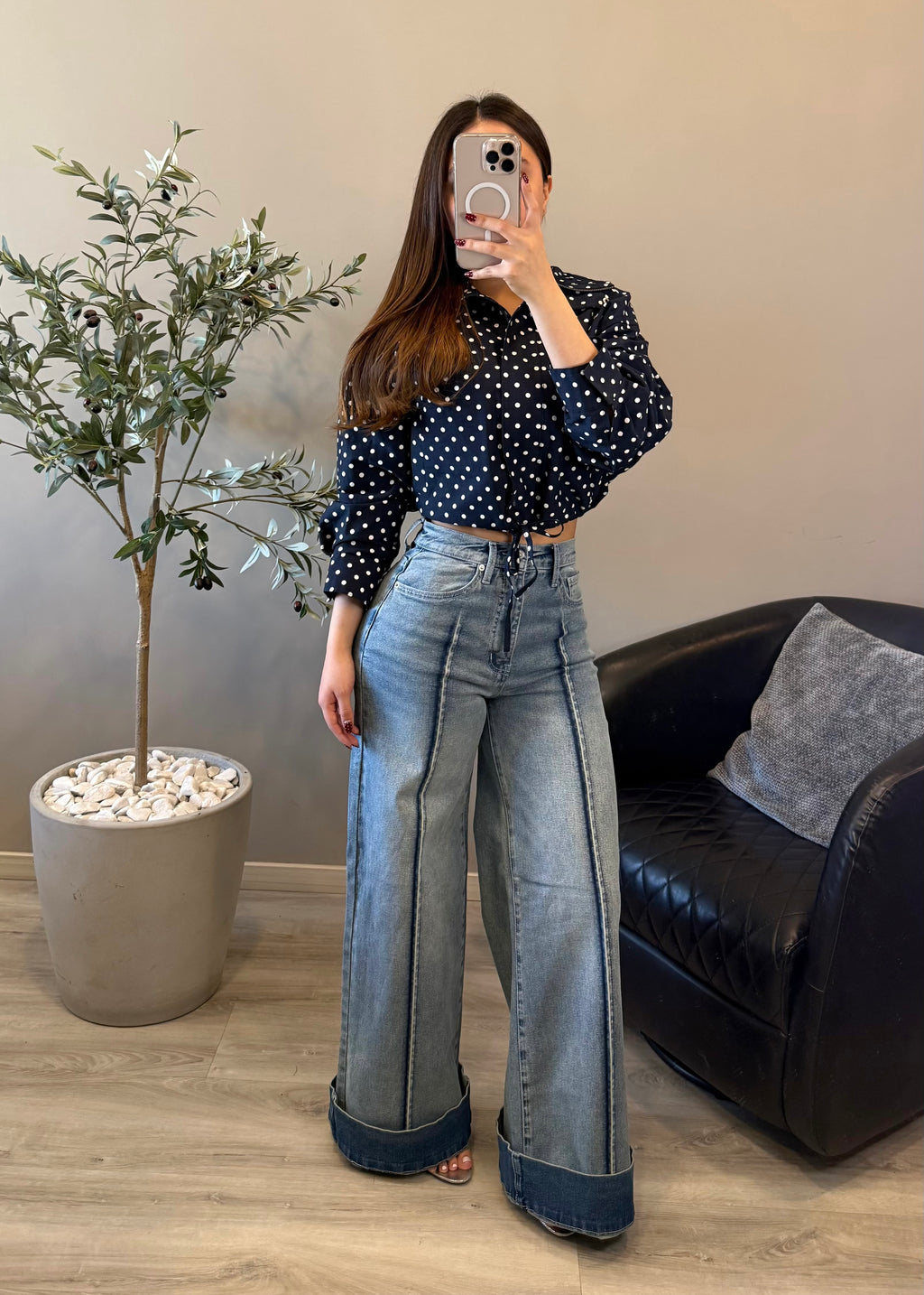Jeans wide style
