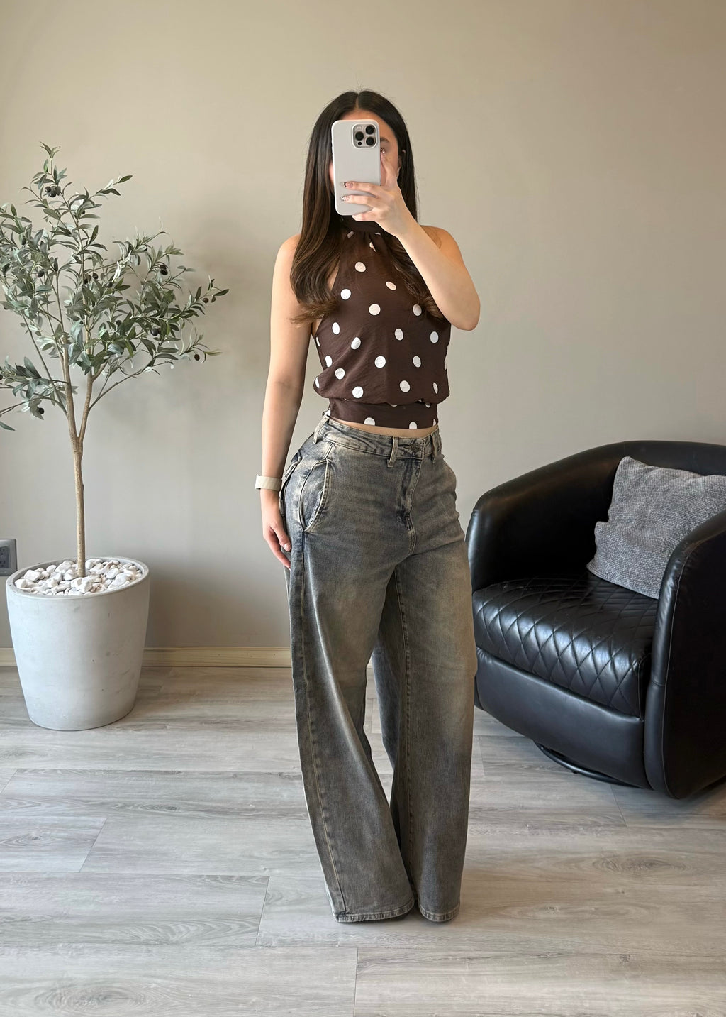Olive Vintage Jeans