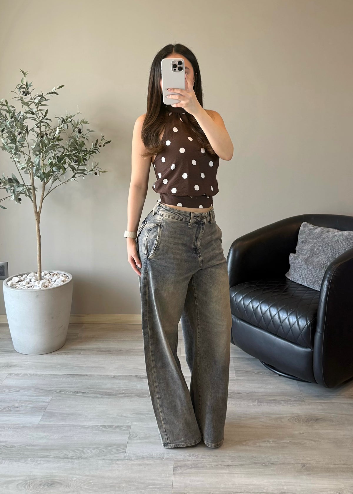 Olive Vintage Jeans