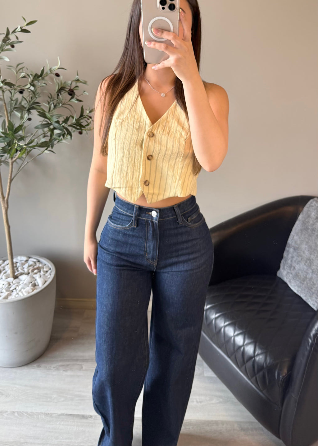 Casual índigo jeans