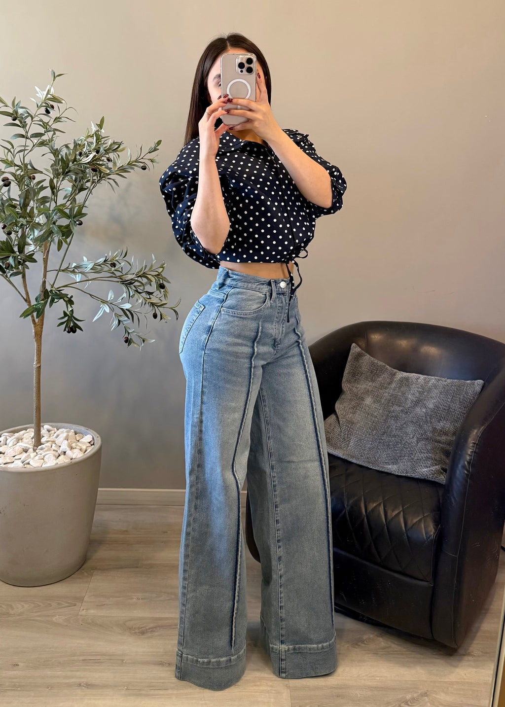 Jeans wide style