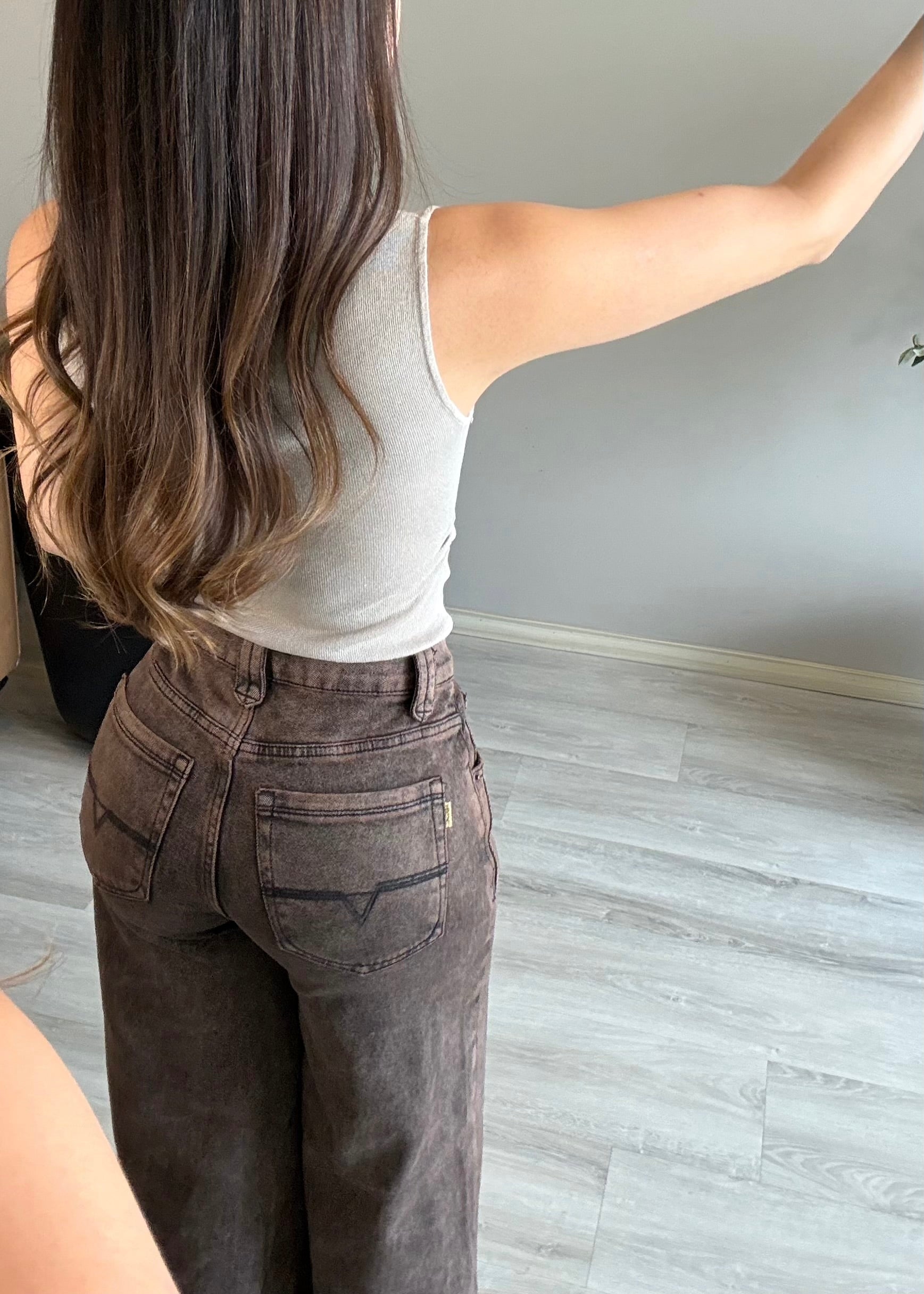 Vintage Brown Jeans