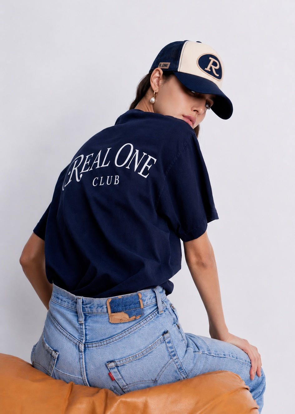 R Blue Cap