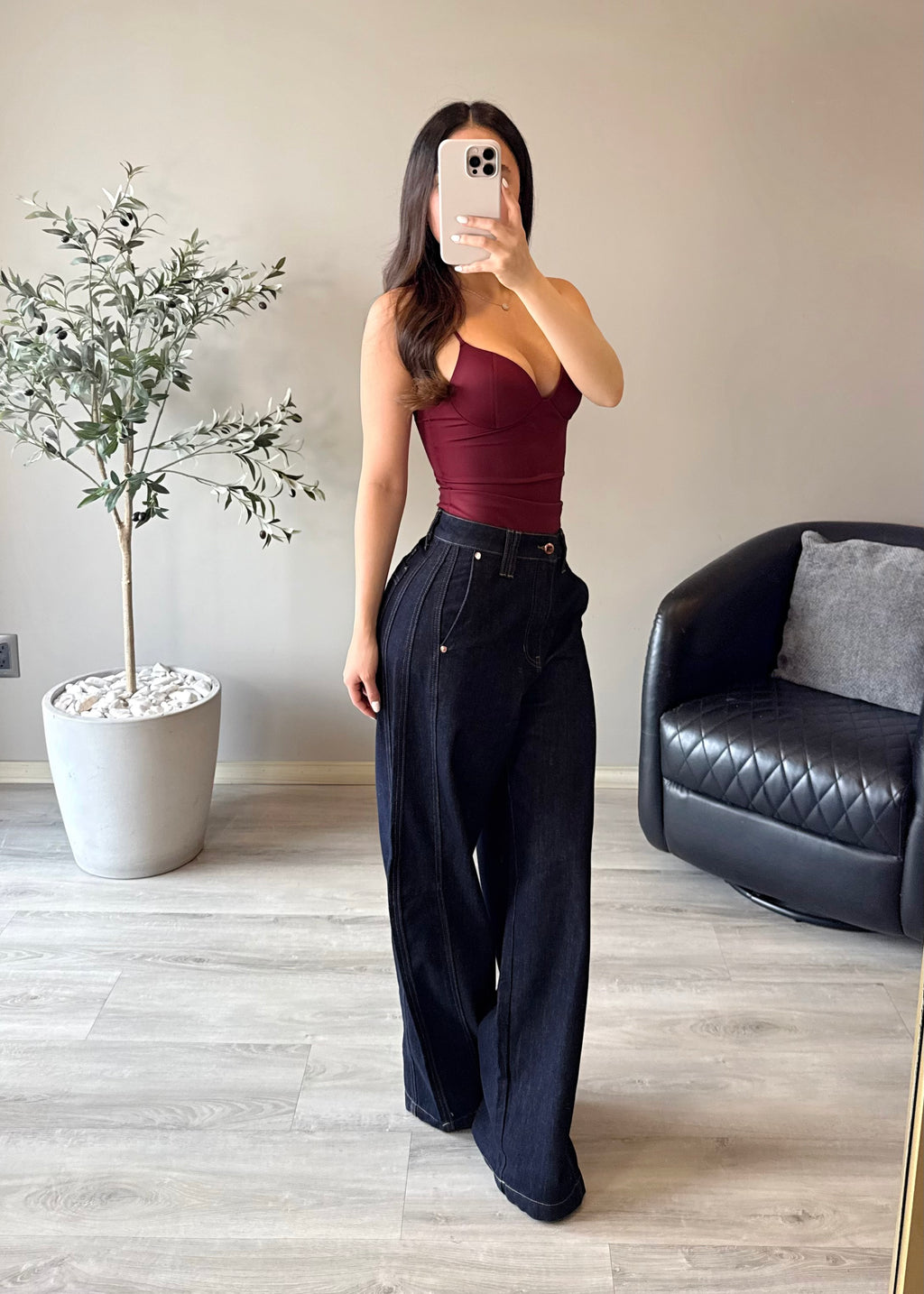 Baggy Indigo Jeans