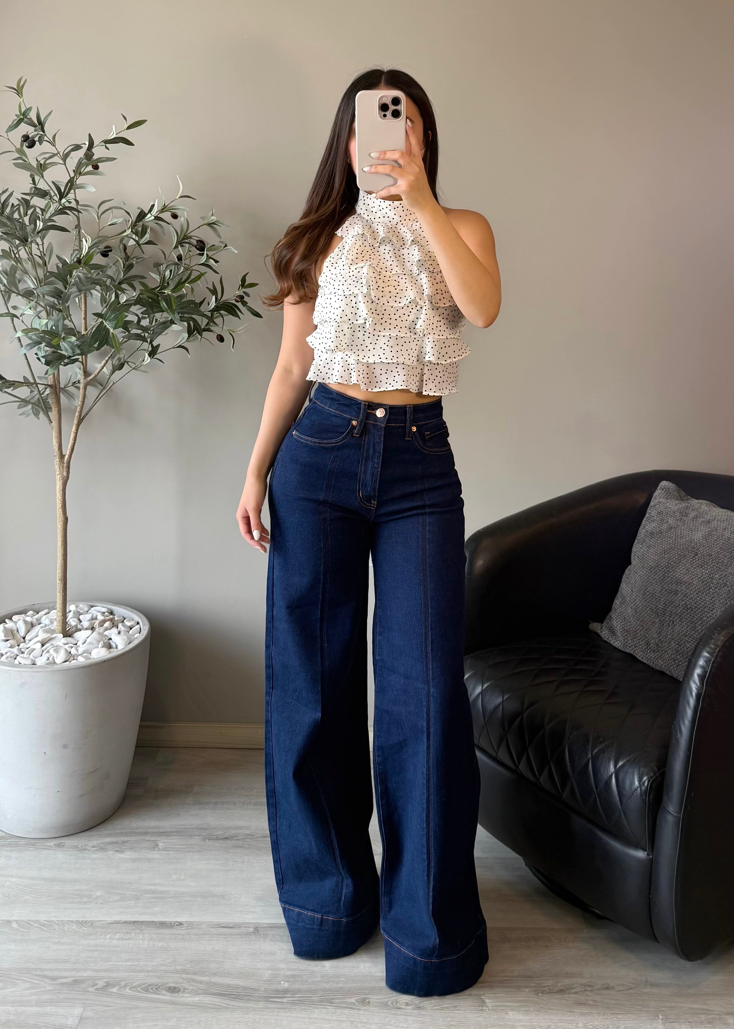 Wide style jeans
